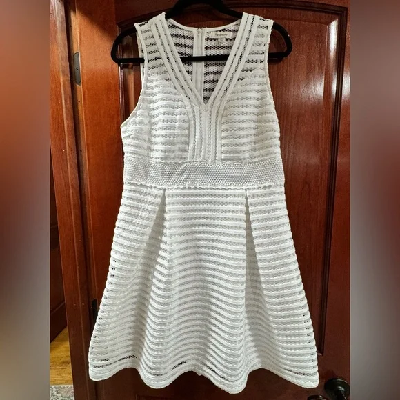 francescas white dress Francesca's NWT Luanna Corset Mini - - Size Medium front design Francesca's Collections | Dresses |